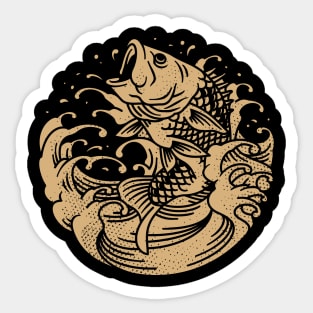 BASS FISHING Sticker